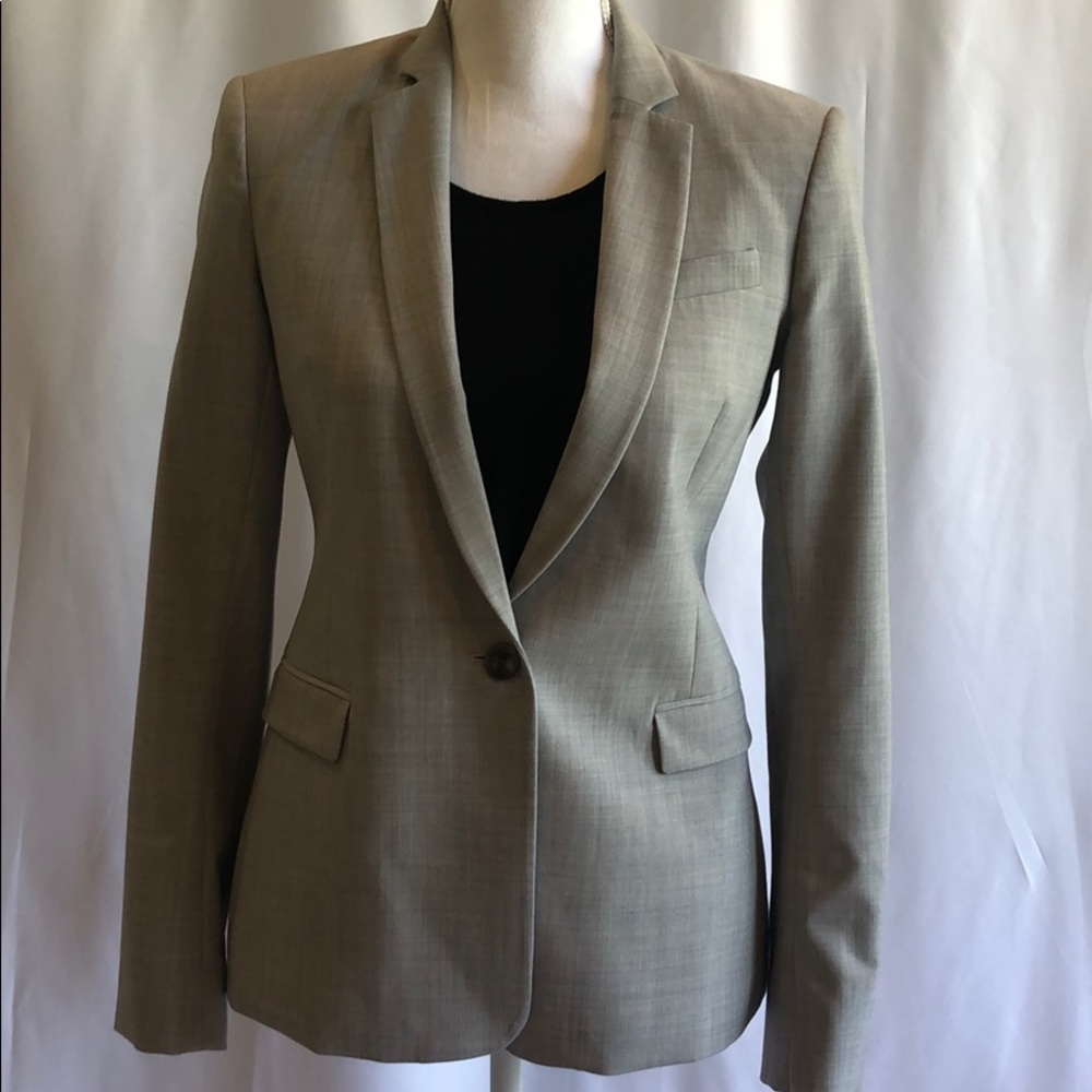 Theory Blazer - Grey Melange